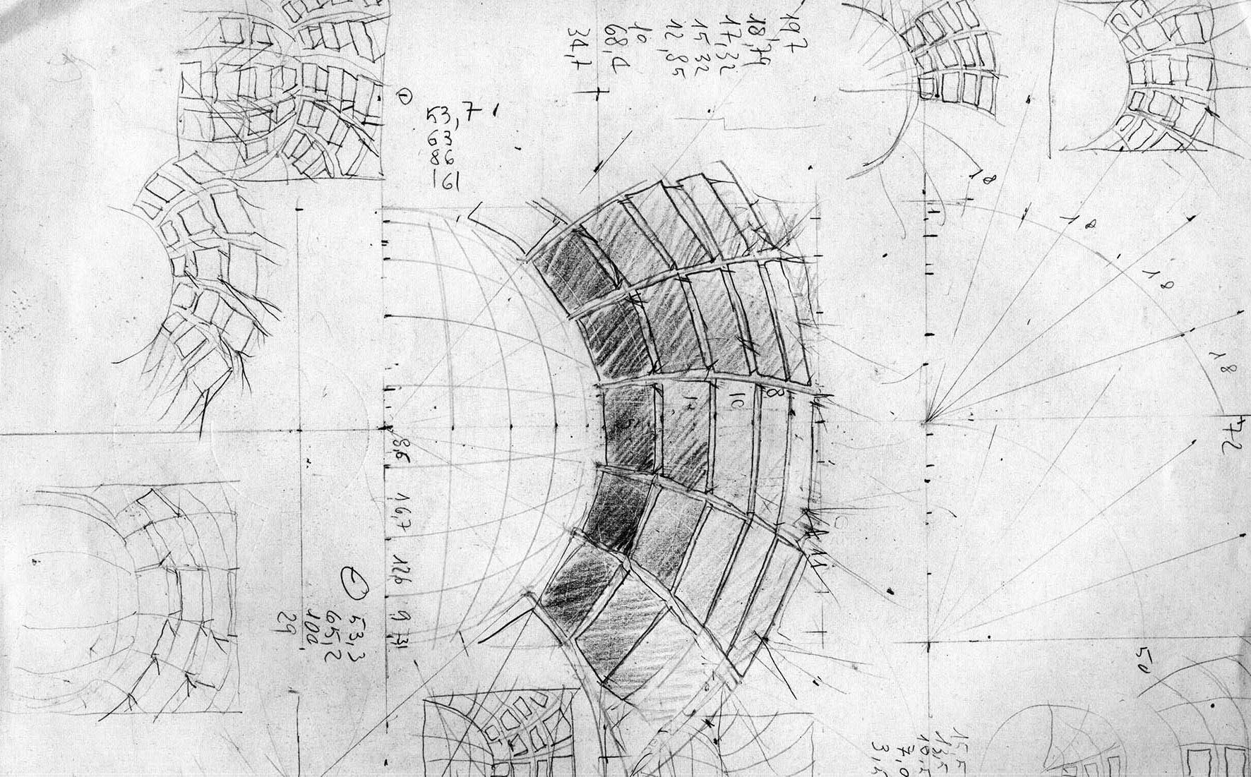 45 Progetto 45, Pencil on paper