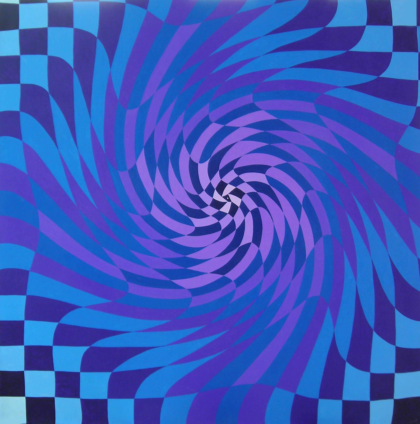 16 Vortice, Oil on canvas, cm 30x30