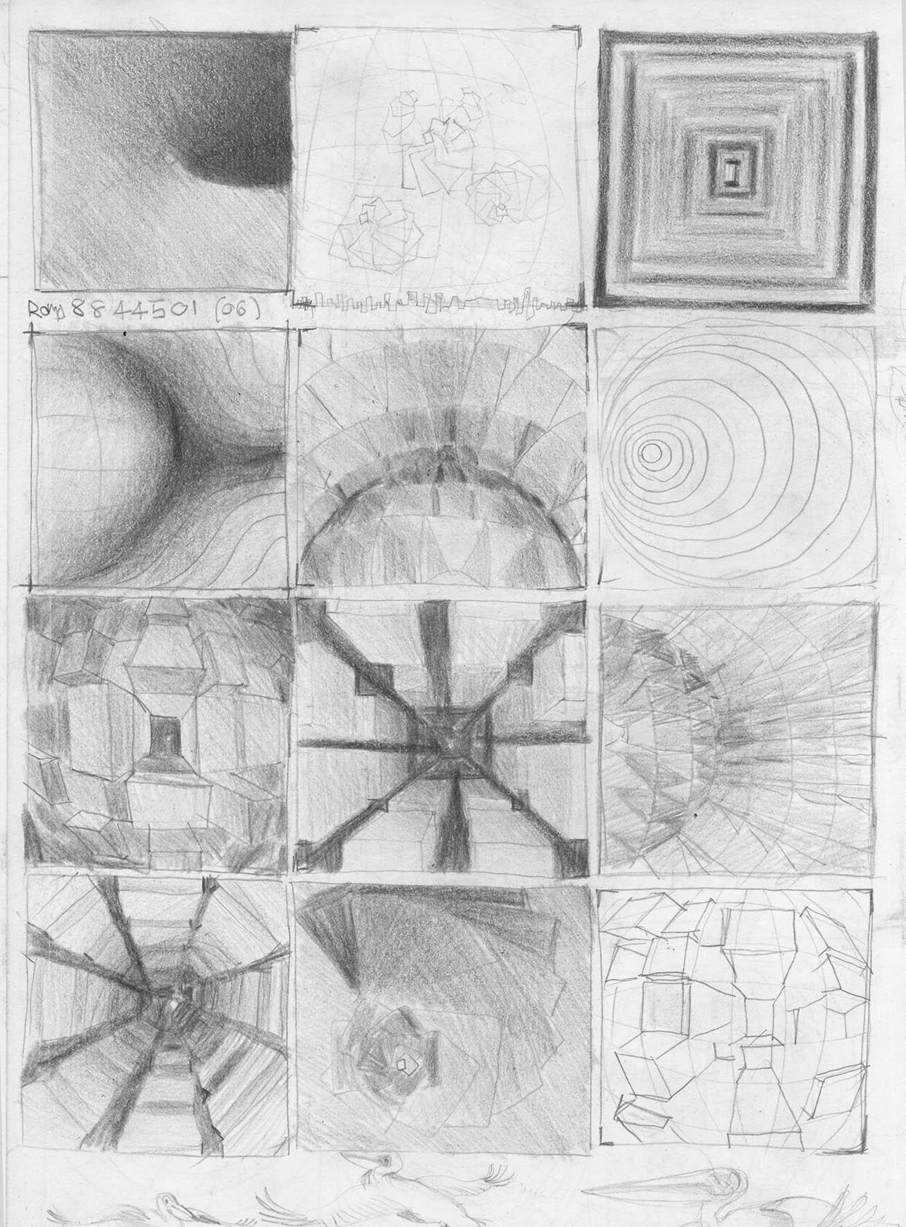 27 Progetto 27, Pencil on paper