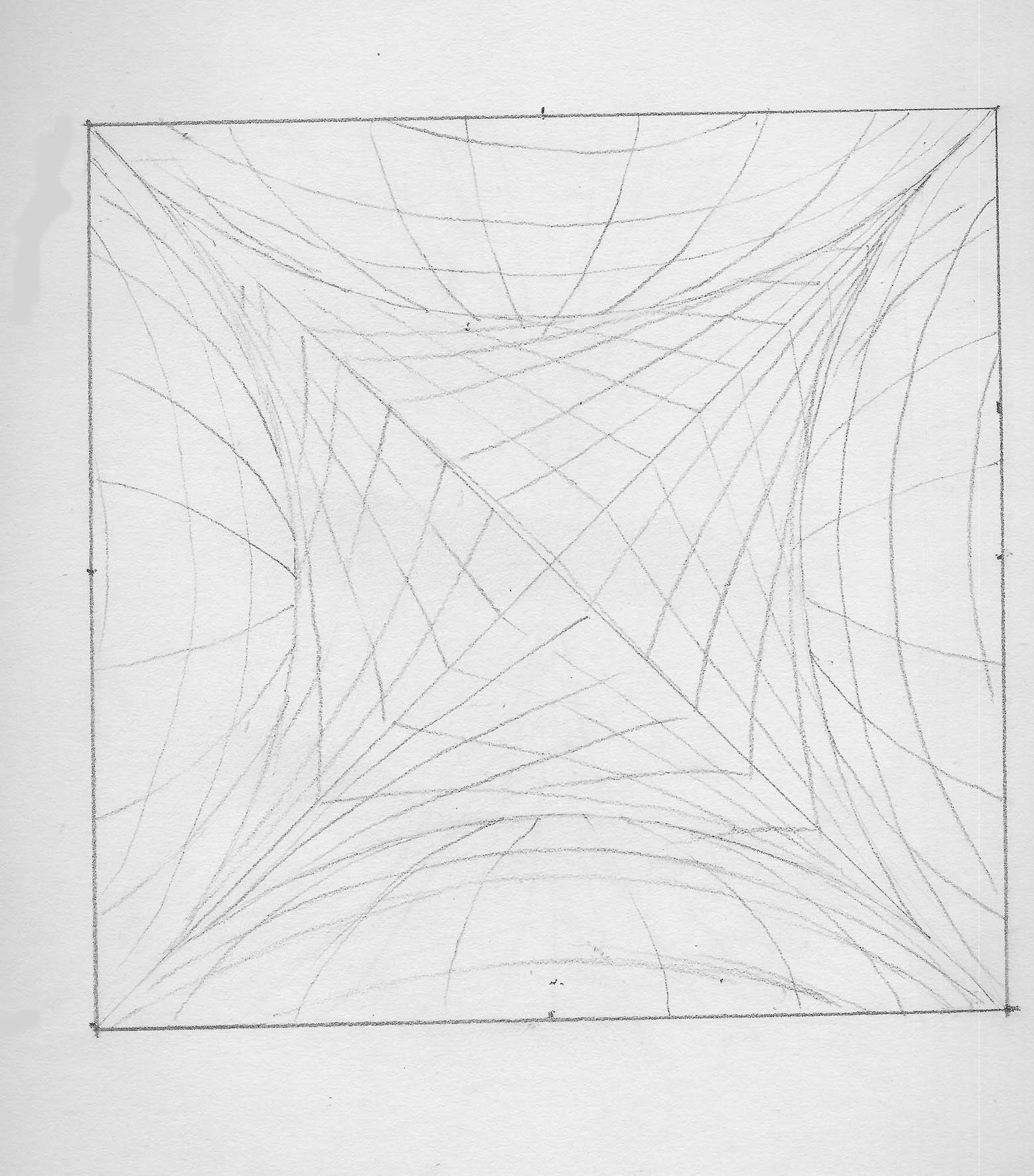 40 Progetto 40, Pencil on paper